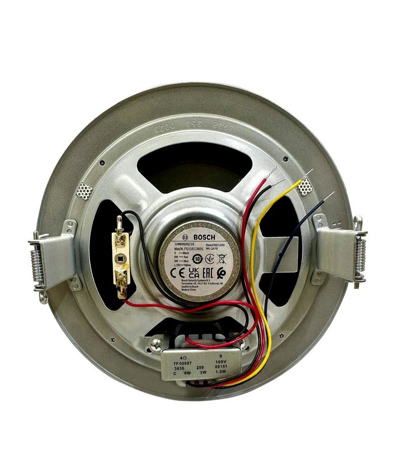 بوش سماعة سقف معدنية 6 وات LHM0606 – صوت واضح وأنظمة إذاعة داخلية - Image 2